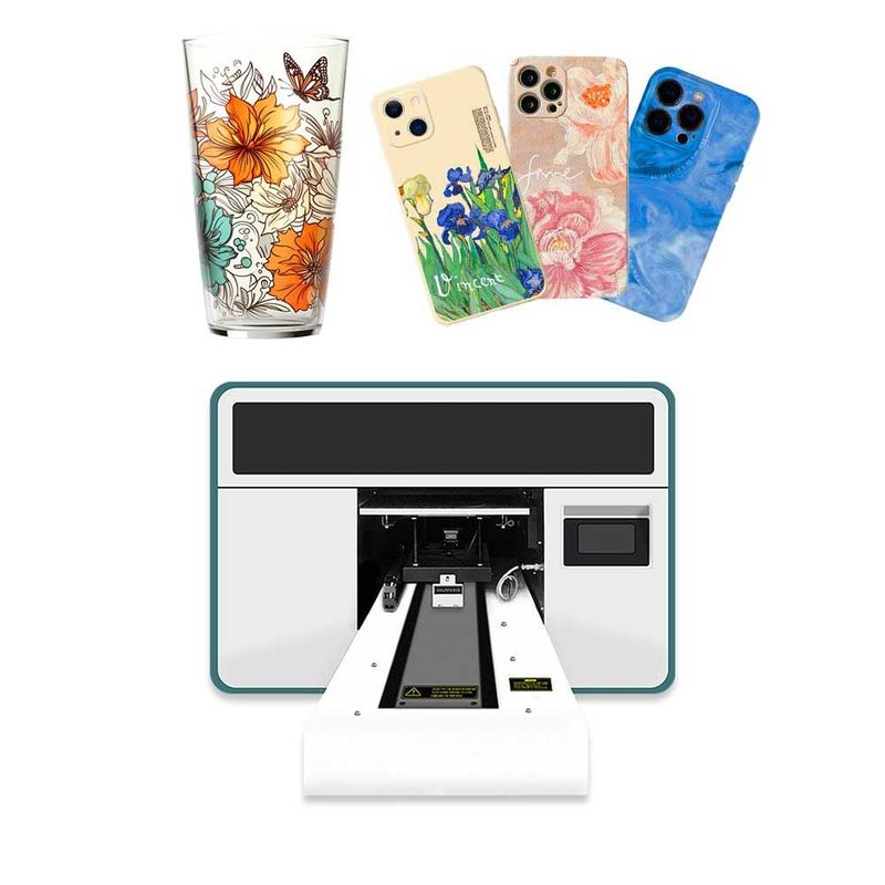 A3 Hybrid Uv Printer Uv Inkjet Flatbed Printer 3D Printing Machine With I3200 Head