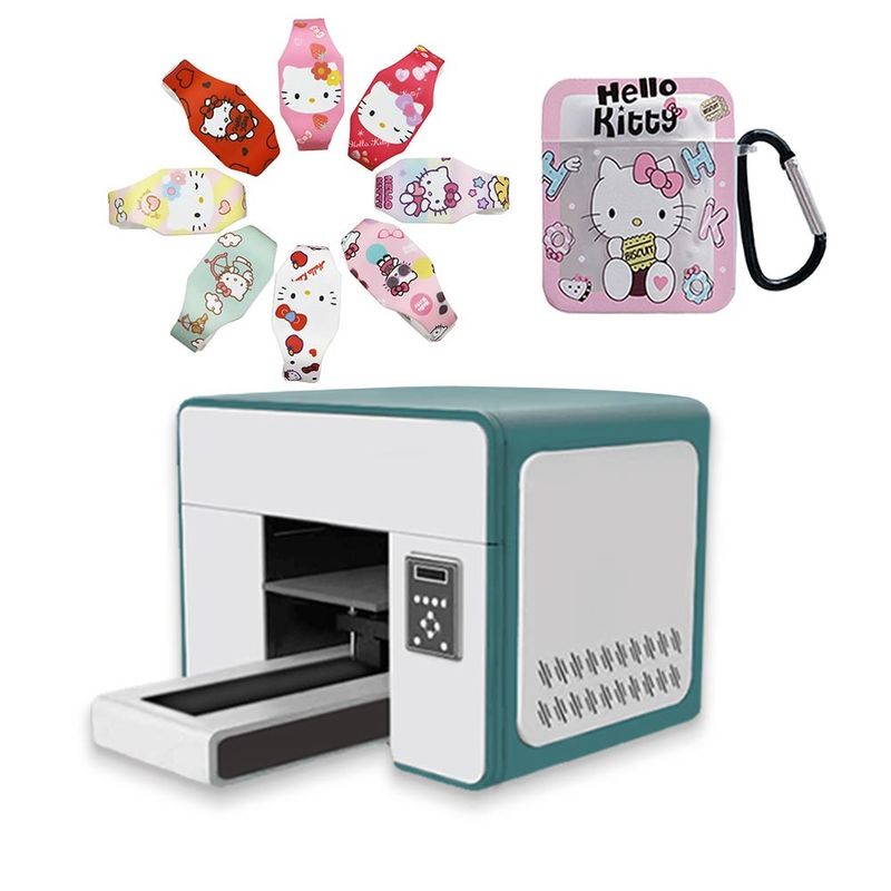 Cup Cylinder A3 Uv Dtf Printer Small Desktop Uv Printer Acrylic Bottle Phone Case