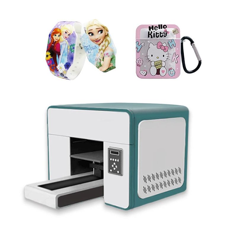 1200DPI A3 UV Flatbed Printer Bottle UV Printer A4 Size Printing Machine UV Printer