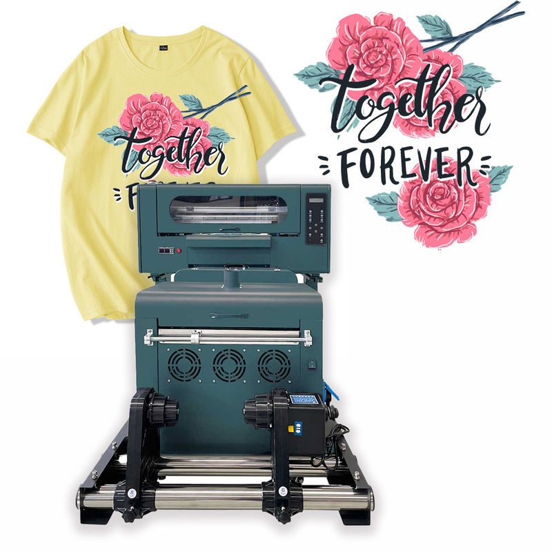30cm DTF Printer EPSON XP600 Head A3 Size Dtf Printer with Shake Powder Machine for T-Shirt