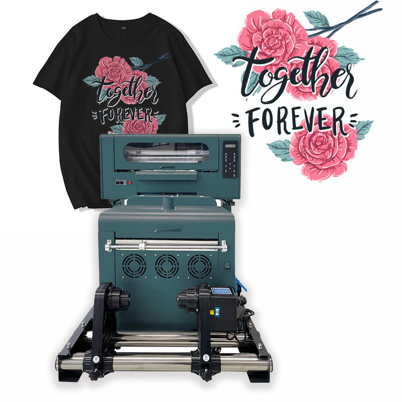 30cm DTF Printer PET Film Fabric Cloth T-shirt A3 Dtf Printer With Shake Powder Machine
