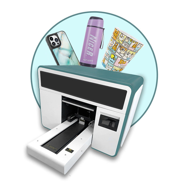 A3 Cylinder UV Inkjet Printer For Plastic Glass Bottle Printer Machine Inkjet Printer