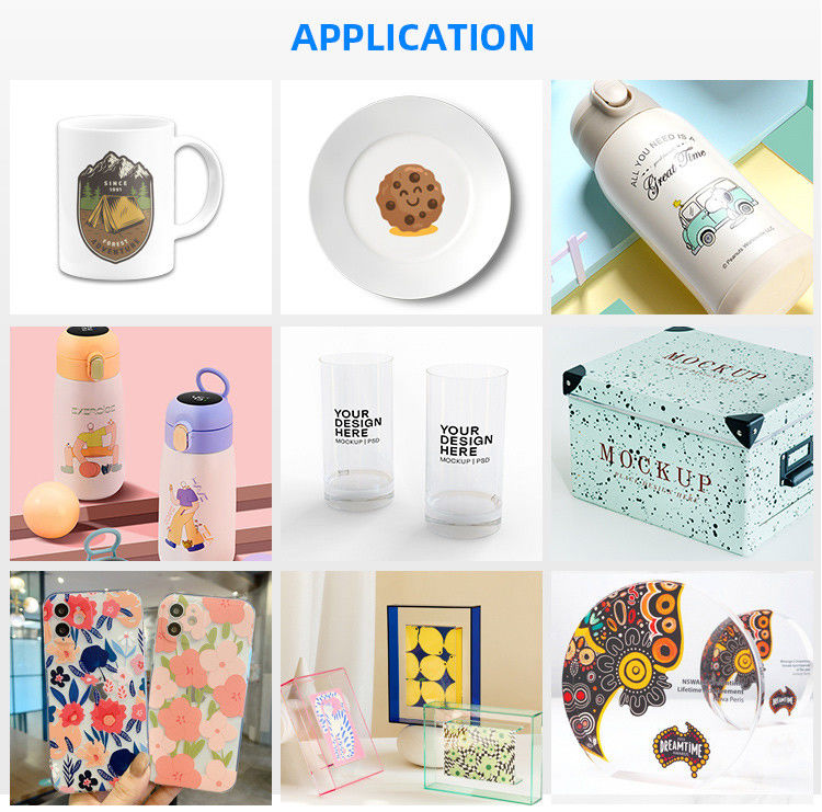 8 Color A3 UV Inkjet Printer UV LED 3d Uv Printer For Watches Ipad Earphone Case