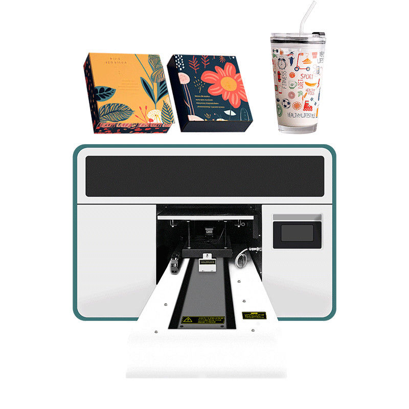 High Durability UV Hybrid Printer 30cm UI-HD Head Glass Bottle Pen LED Varnish UV Inkjet Printing Machine