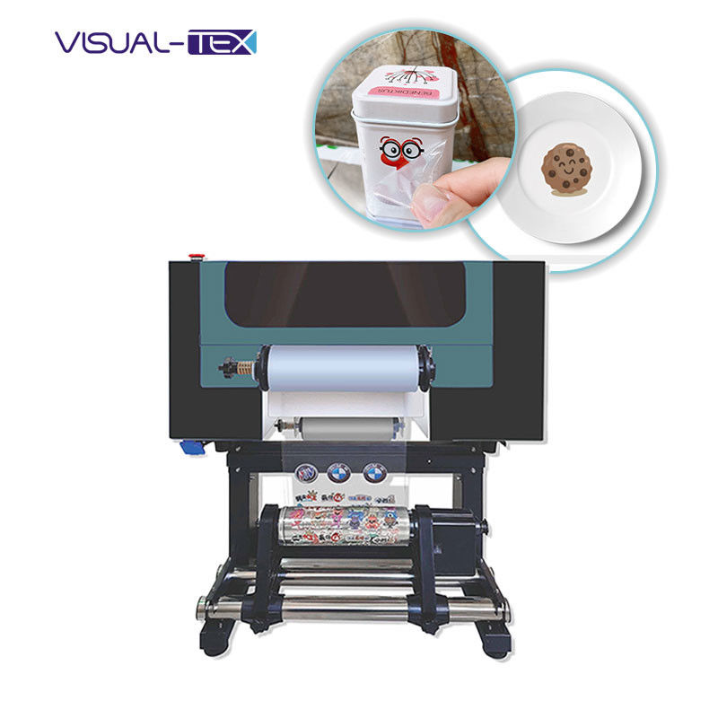 Air Cooling UV DTF Printer AB Film A3 UV Flatbed Varnish Printer For Phone Case Bottle Glass