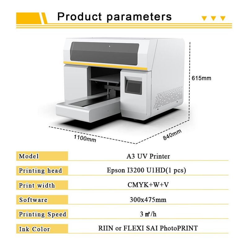 T Shirt Printing Machine All In One Printer A3 Size With Epson I3200 U1 Head