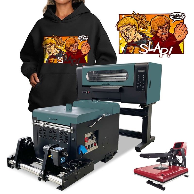 Digital 24 Inch DTF Printer Pet Film Printer T Shirt Printing Machine All In One