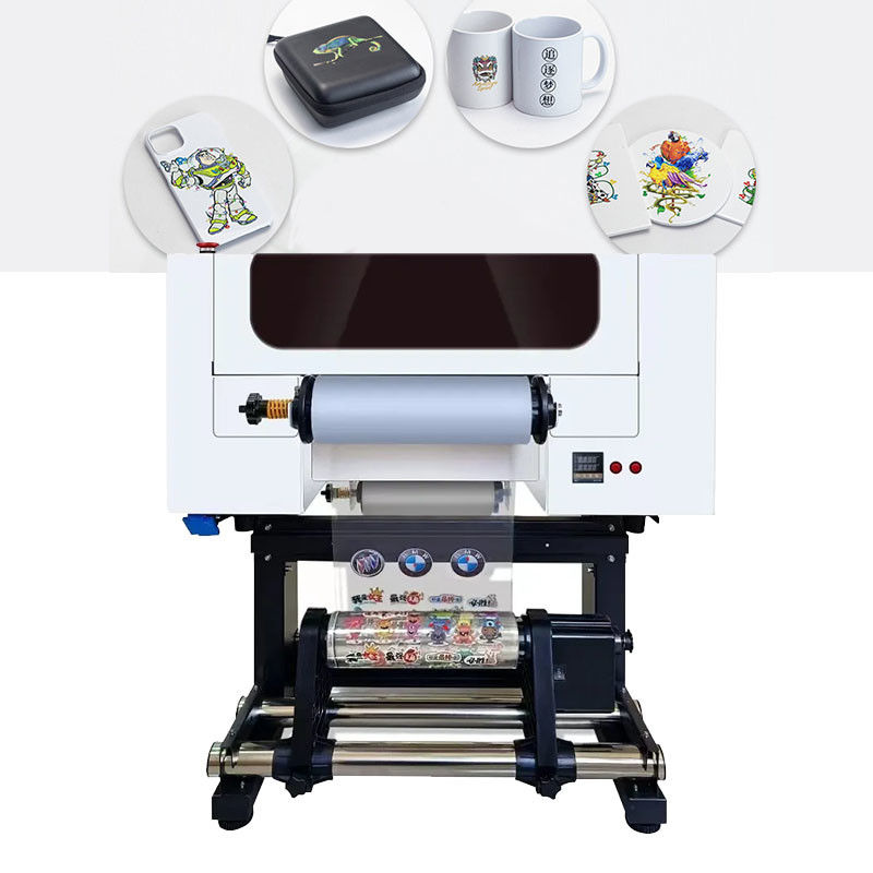 30cm UV DTF Crystal Label Printer 2 In 1 Machine With Double XP600 Head