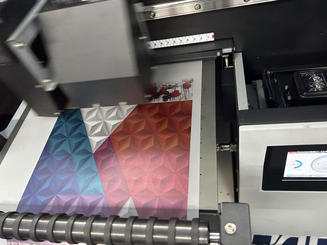 K/C/M/Y W V Ink Color A3 UV Printer with S1-HD Print Head and 300x475mm Platform Size