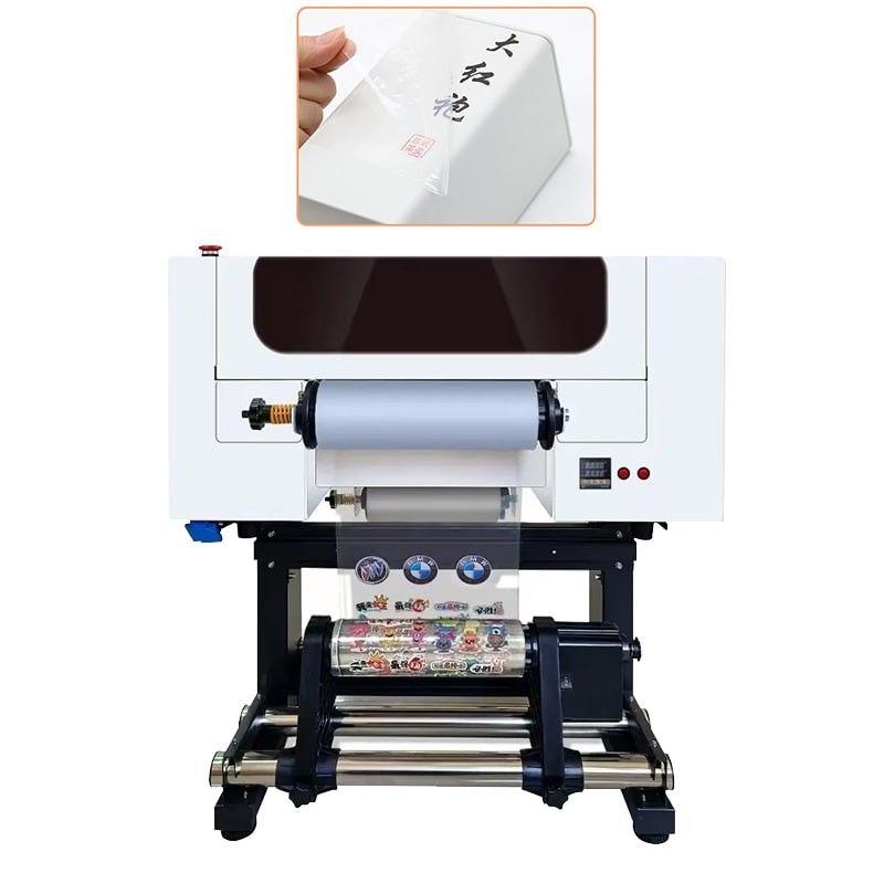 30CM UV DTF Printer Roll To Roll A3 UV DTF Printer With Two XP600 Head