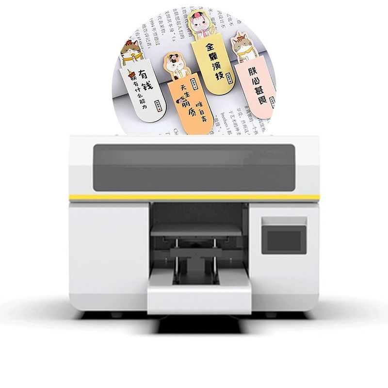 UNI-A3 Flatbed UV Printing Machine With UV Ink 8 Colors Printer