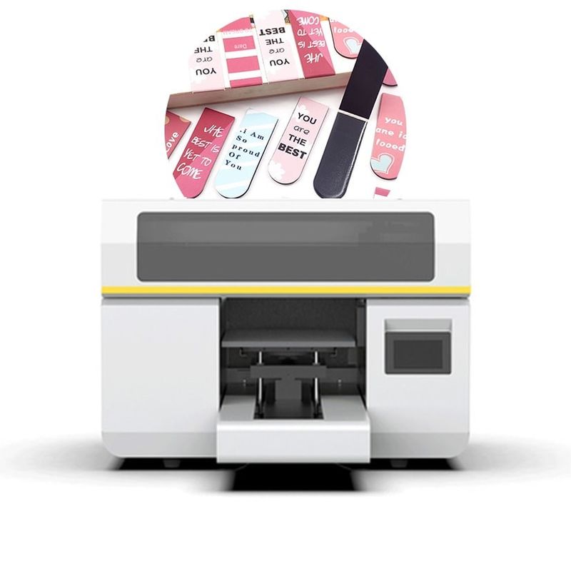 8 Color A3 Size Hybrid  UV Printer Flatbed Bottle Roll Digital UV Printer
