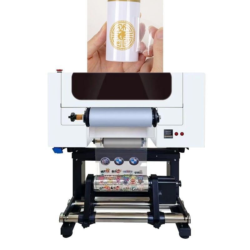 30CM UV DTF Printer Logo Printing Roll To Roll A3 UV DTF Printer For Stiker