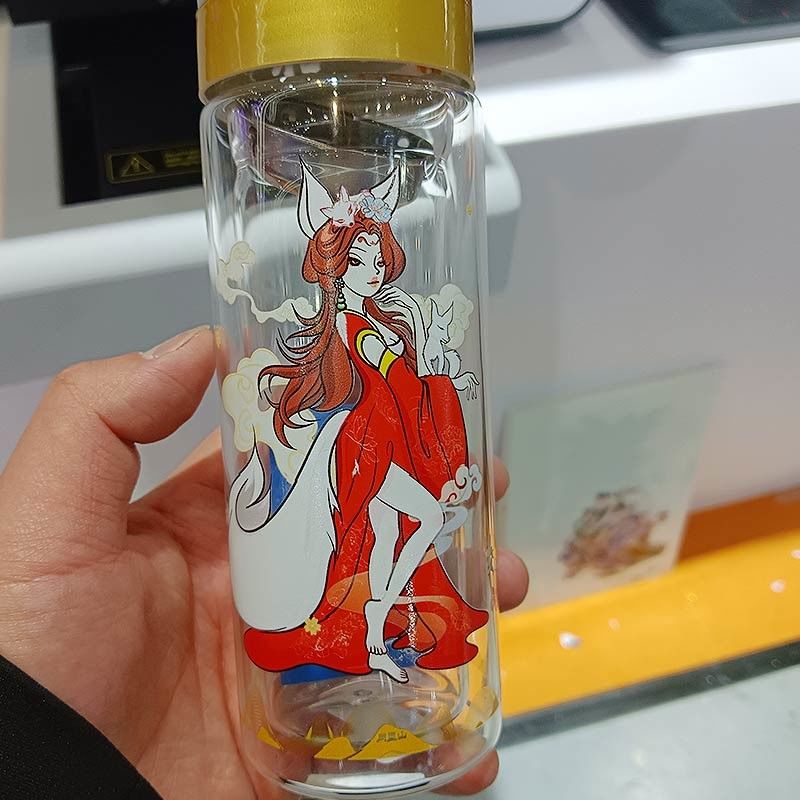 A3 UV Printer For Roll Material Flatbed Cylindrial Bottles Phone Case Printing Machine