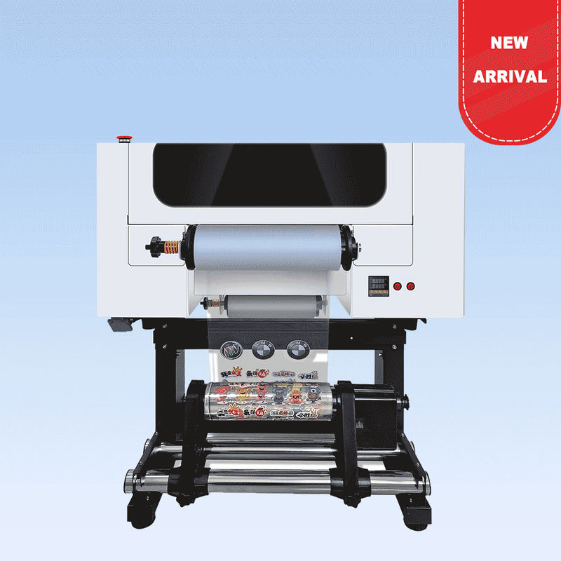 30CM UV DTF Printer Printing Roll To Roll A3 UV DTF Printer For Labels Package Decoration