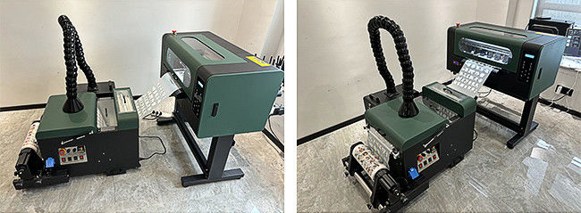 Dual Head A3 DTF Printer Machine 30cm DTF Printer Film Digital T-shirt Printing Machine For Fabric