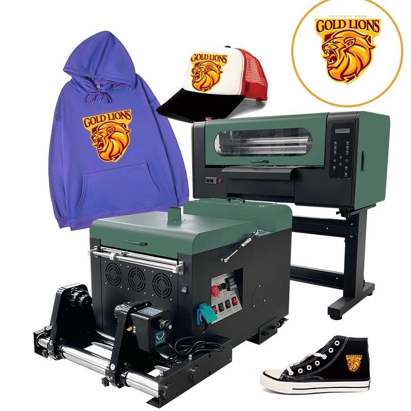 Dual Head A3 DTF Printer Machine 30cm DTF Printer Film Digital T-shirt Printing Machine For Fabric