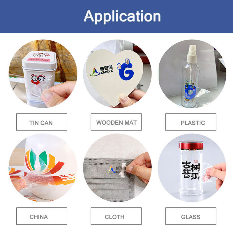 A3 UV DTF Printer Logo Printing 30CM Roll To Roll UV DTF Printer With Laminating For Stiker