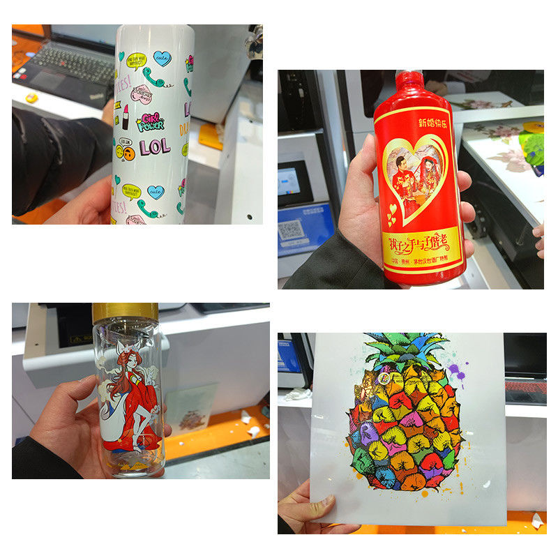 Small UV Flatbed Printer A3 Printer 30cm Mini UV DTF 13200 Print Head Film A4