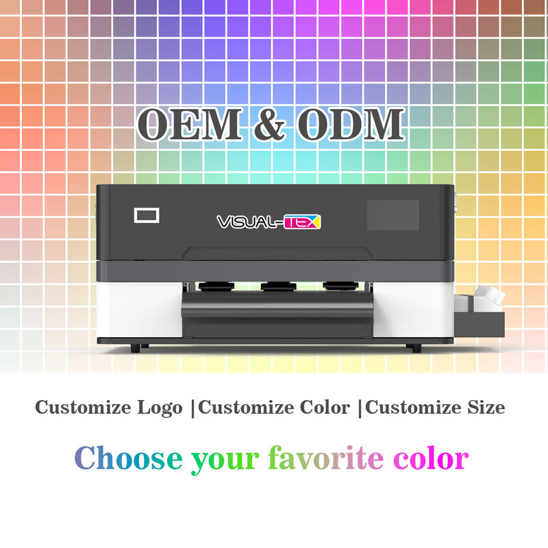 13 Inch Desktop DTF A3 Double Head Printer for Small Business Textile Prints