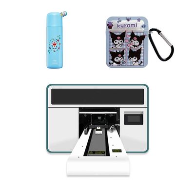 High Resolution UV Hybrid Printer A3 Size 2 Heads 1440dpi Phone Cover Printing Machine