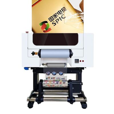 UV DTF Printer 300mm Crystal Stickers AB Film Printer For Small Business