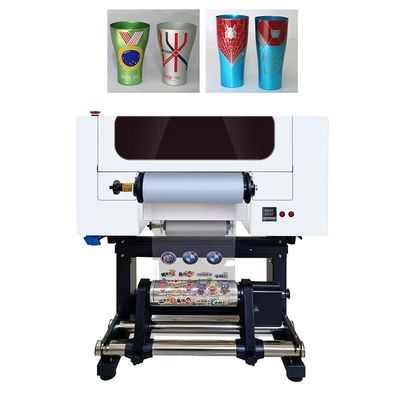 A3 Roll To Roll UV DTF Printer 30cm UV DTF Printer With Automatic Lamination