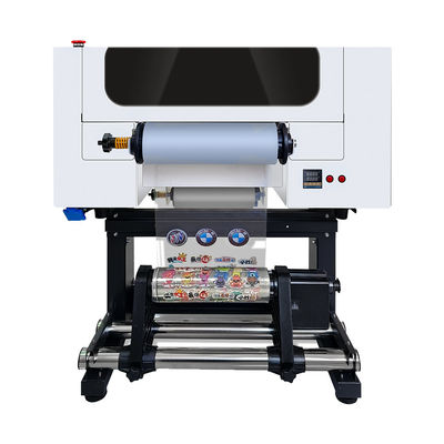 300mm UV Printer With 2*F1080 Printheads Support CMYK+W+V Bright And Colorful