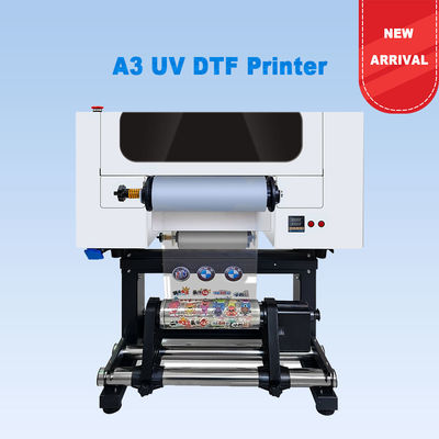 A3 UV DTF Printer 30cm UV DTF Printer T Shirt Printing Machine Direct To Film Printer