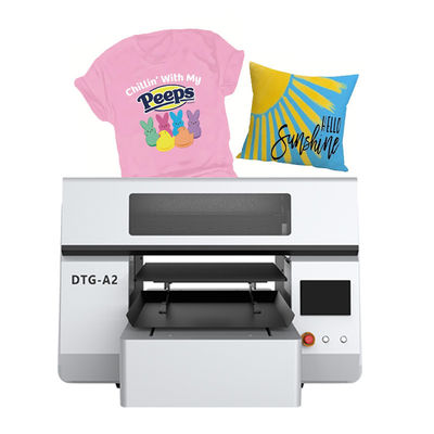 A2 Direct to Garment Printer Eco-Friendly Ink DTG/DTF for Small Business