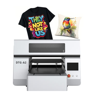 Double Station A2 DTG Direct to Garment Printer White Ink & Color Printing System