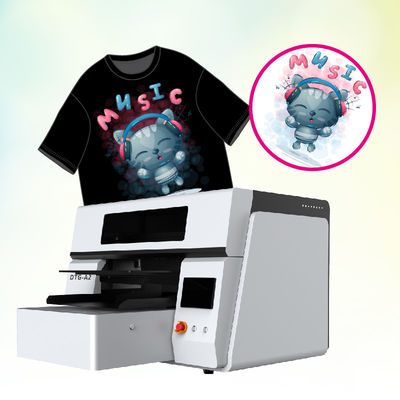 DTG Tshirt Printer For Dark Fabrics Direct To Garment White Ink Underbase System